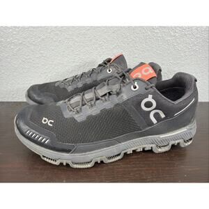 On Running Cloudventure Womens US 10 Shoes Black Low Top Athletic Sneakers